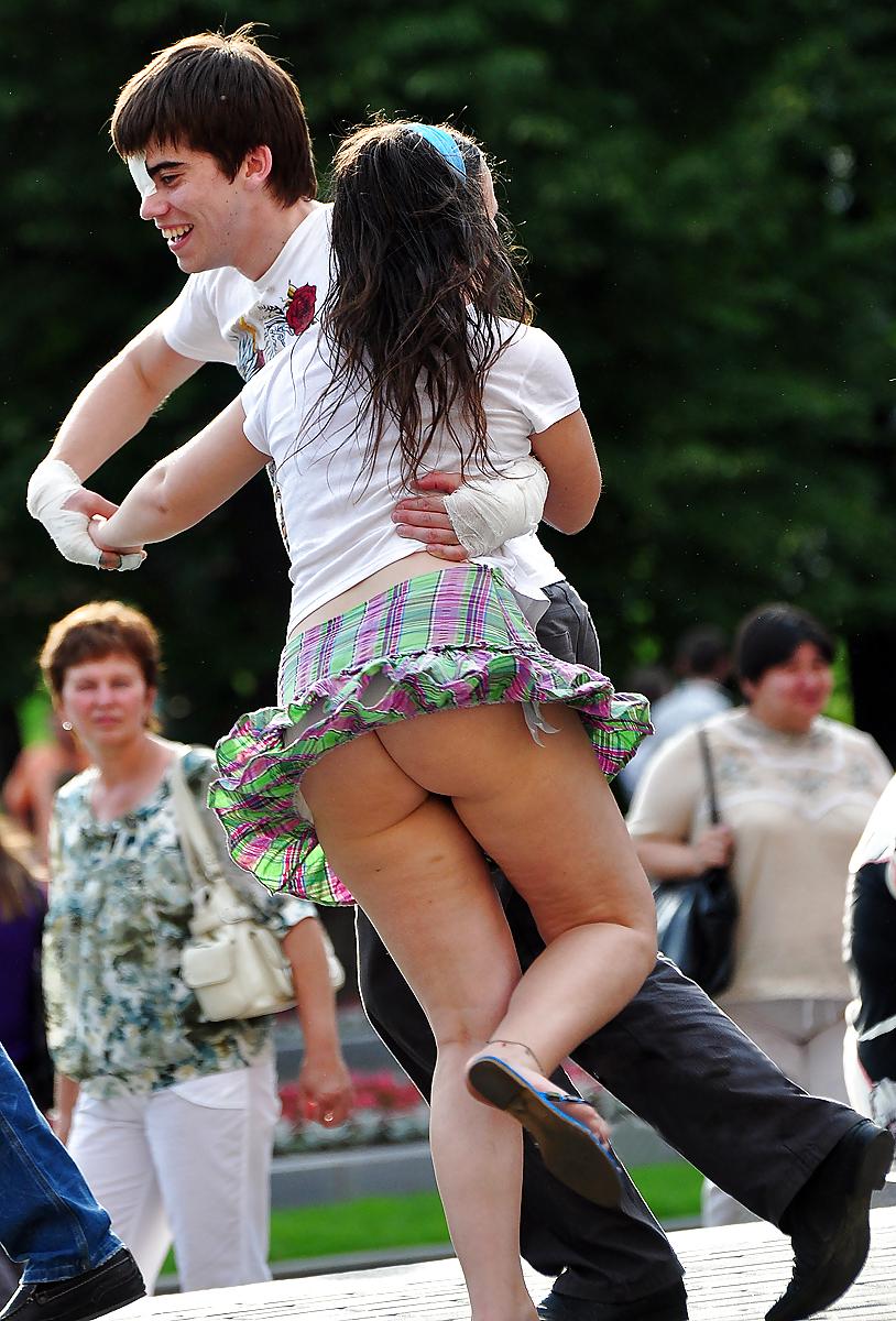 10P upskirt street candid part 4