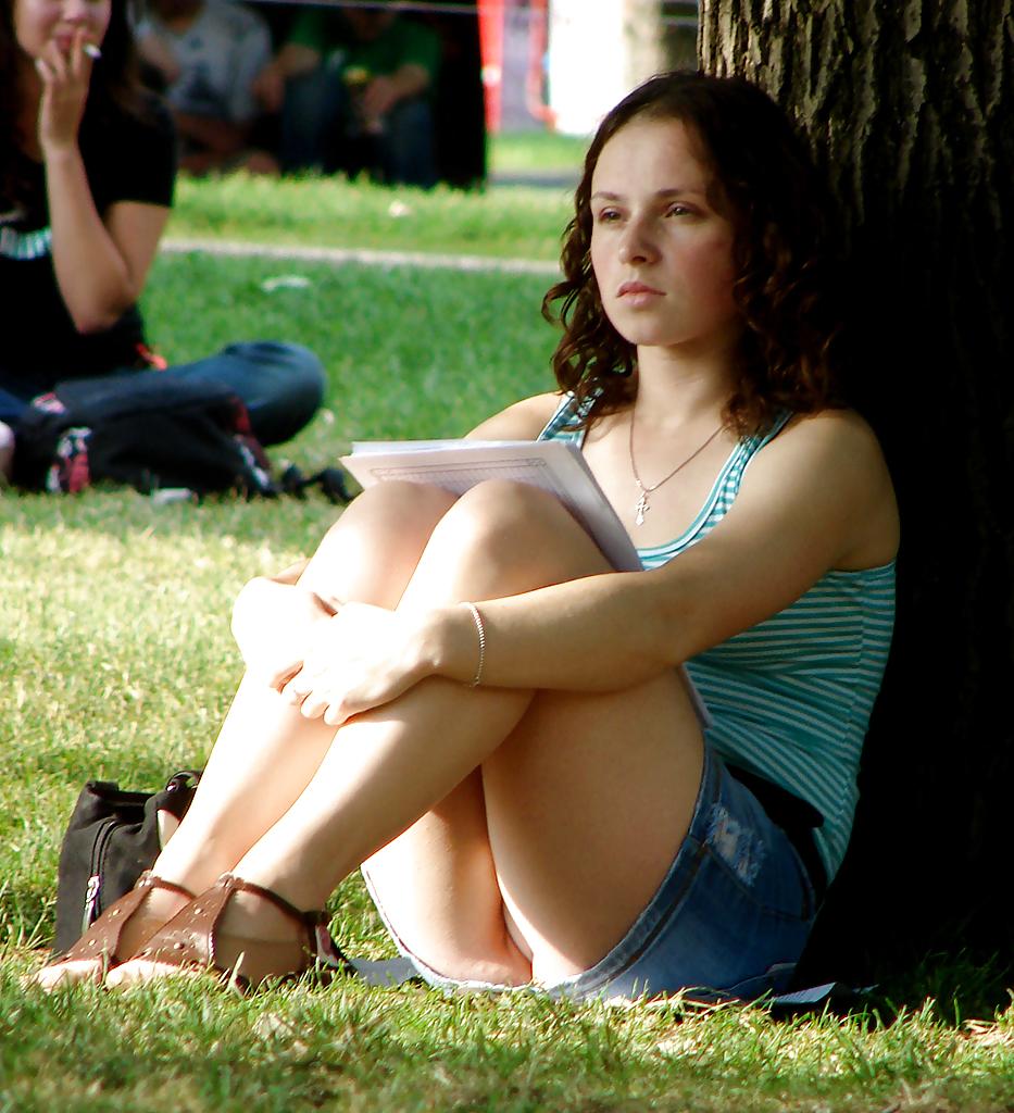 10P upskirt street candid part 4