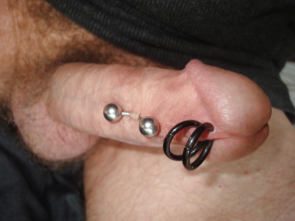 25P HD closeup of my pierced circumcised penis