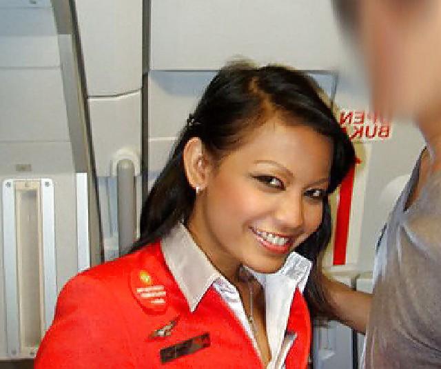 13P Air asia stewardess