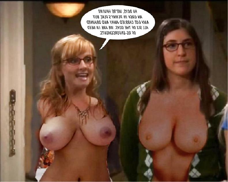 8P Melissa Rauch (Big bang theory) fake nude