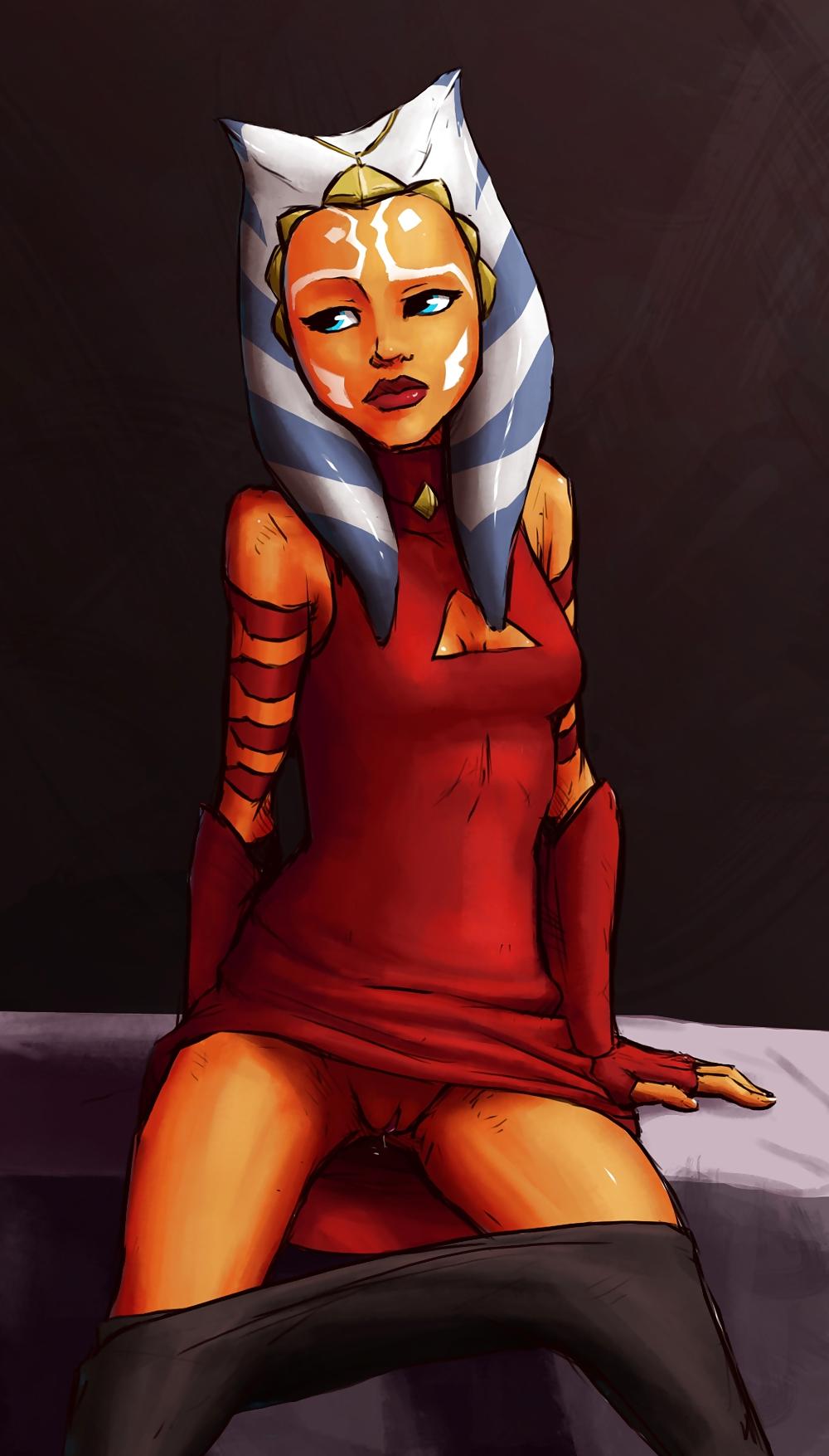 25P Drawn Hits - Toon Tits: Ahsoka Tano - Snips Sex Appeal