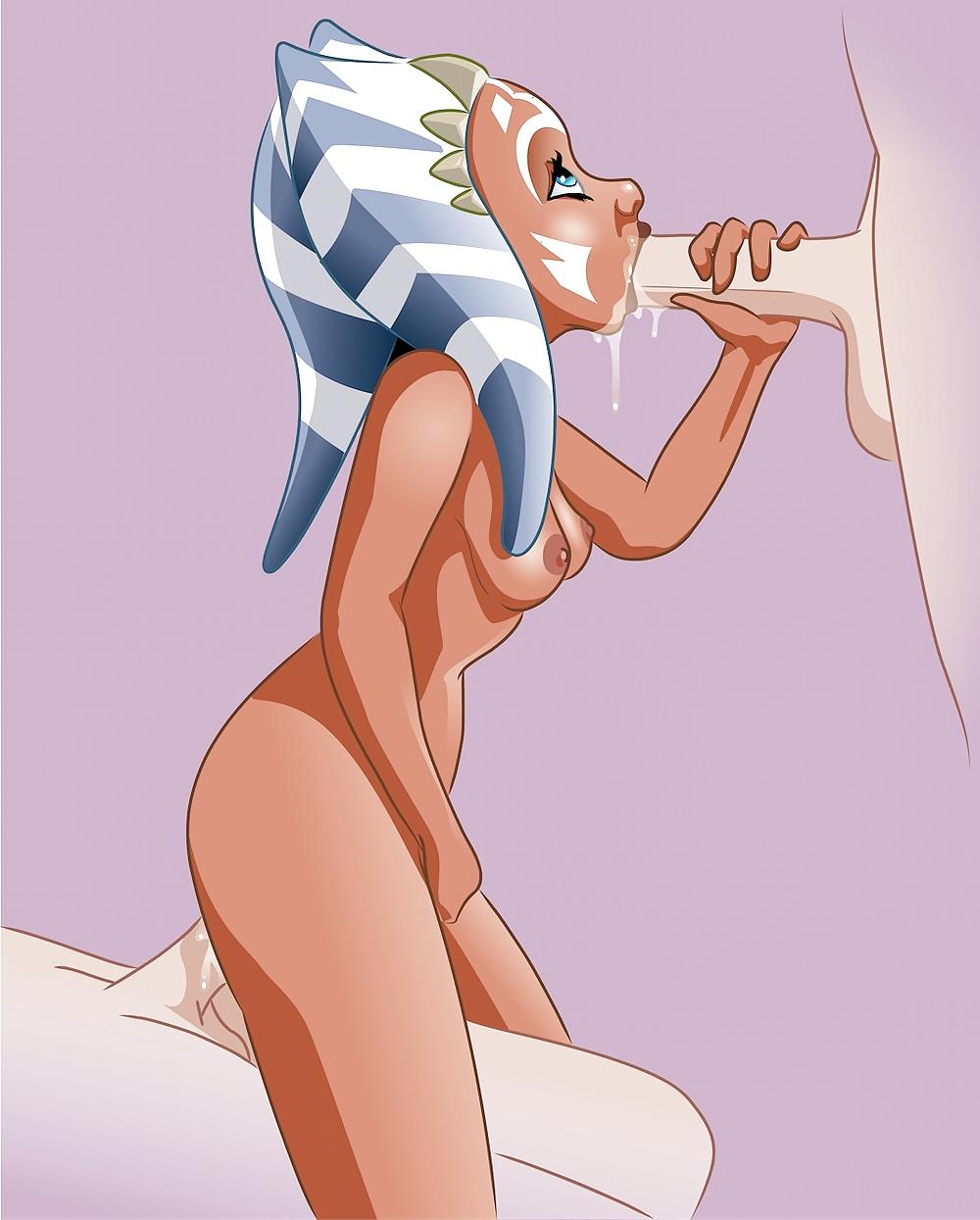 25P Drawn Hits - Toon Tits: Ahsoka Tano - Snips Sex Appeal
