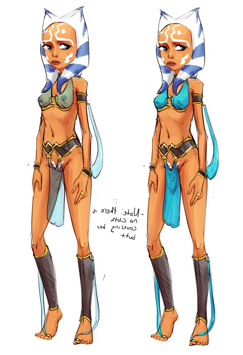 25P Drawn Hits - Toon Tits: Ahsoka Tano - Snips Sex Appeal
