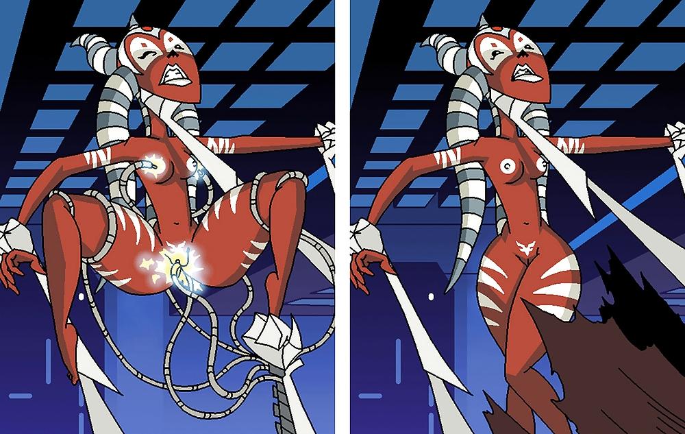 25P Drawn Hits - Toon Tits: Ahsoka Tano - Snips Sex Appeal