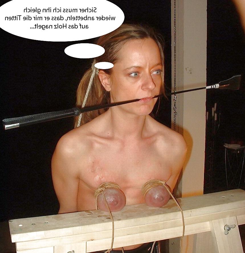 9P 031 - German Captions - BDSM Minititten