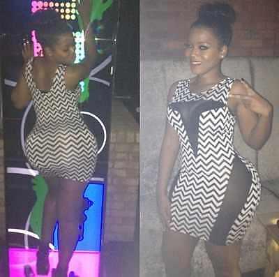 25P Thick black booty of Sultry Simone