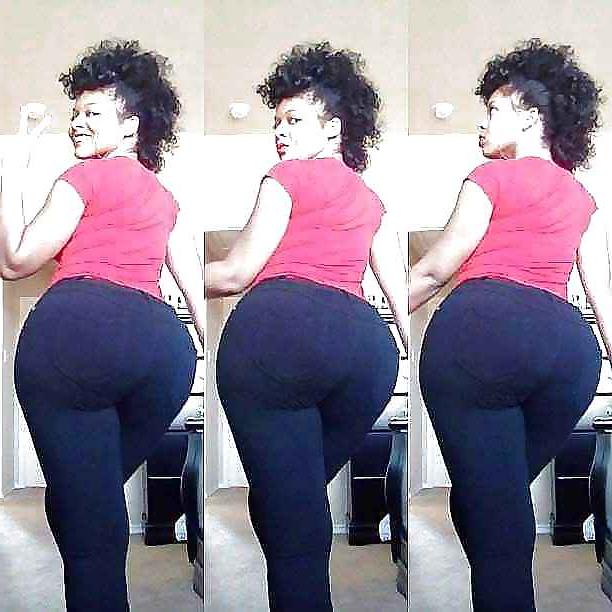 25P Thick black booty of Sultry Simone