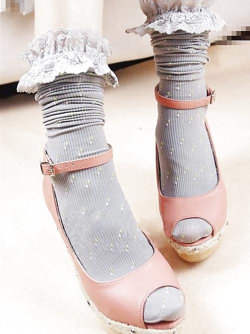 25P Stockings & shoes 