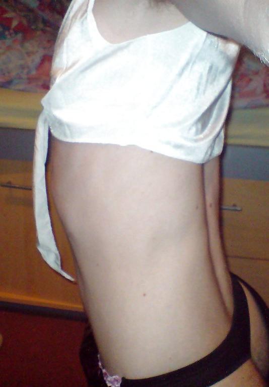 13P Sissy crossdresser wears skirts, thongs and PVC