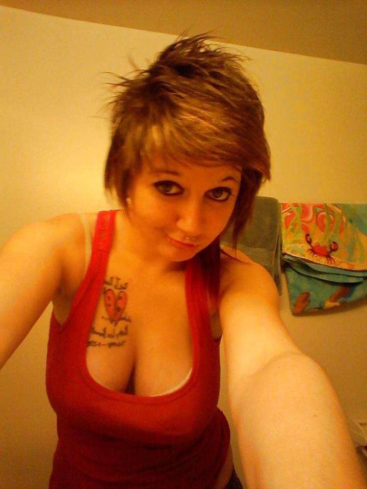 5P Emo Teenie With Big Tits
