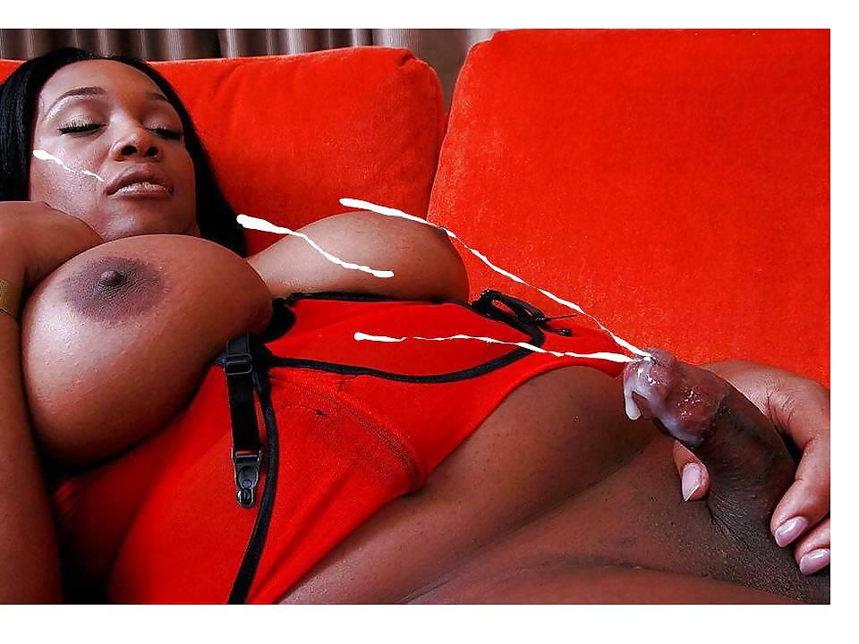 15P Shemale cum photoshop