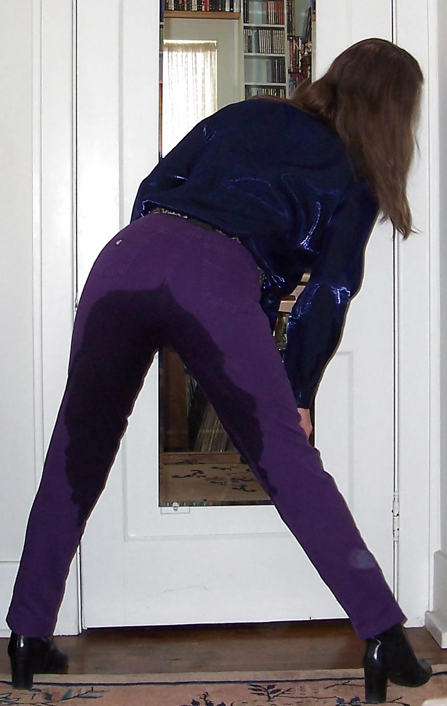 21P Crossdressing - My Purple Pants
