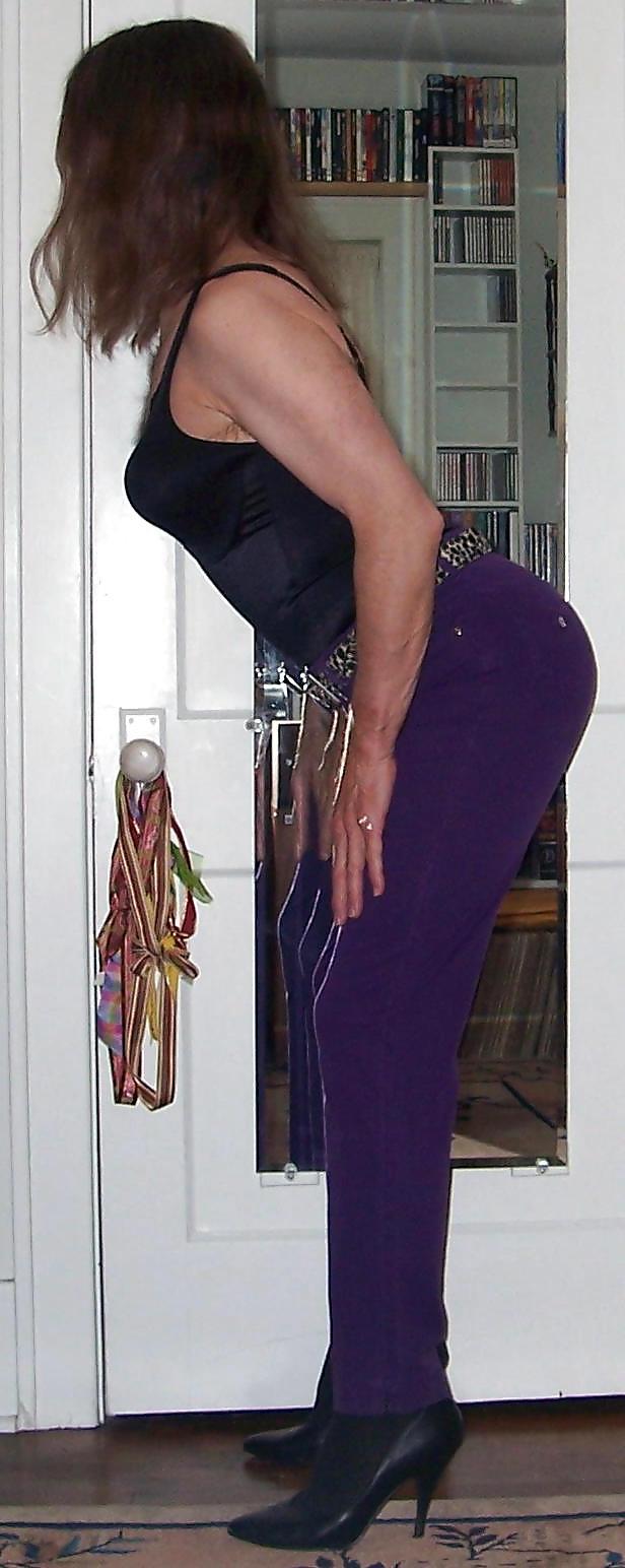 21P Crossdressing - My Purple Pants