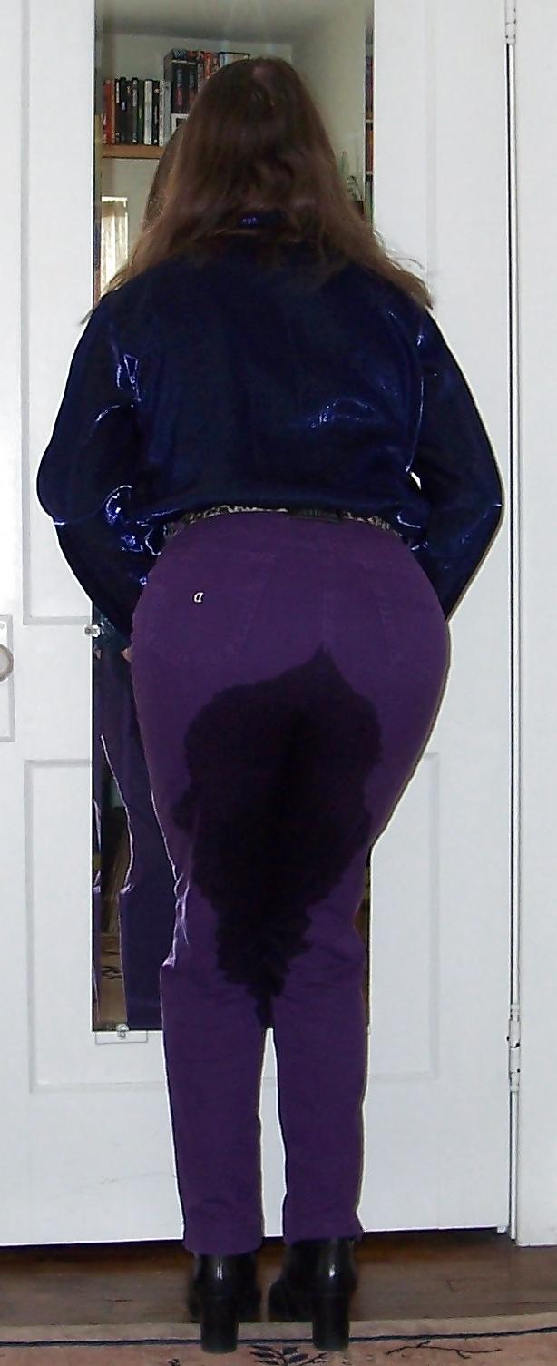 21P Crossdressing - My Purple Pants