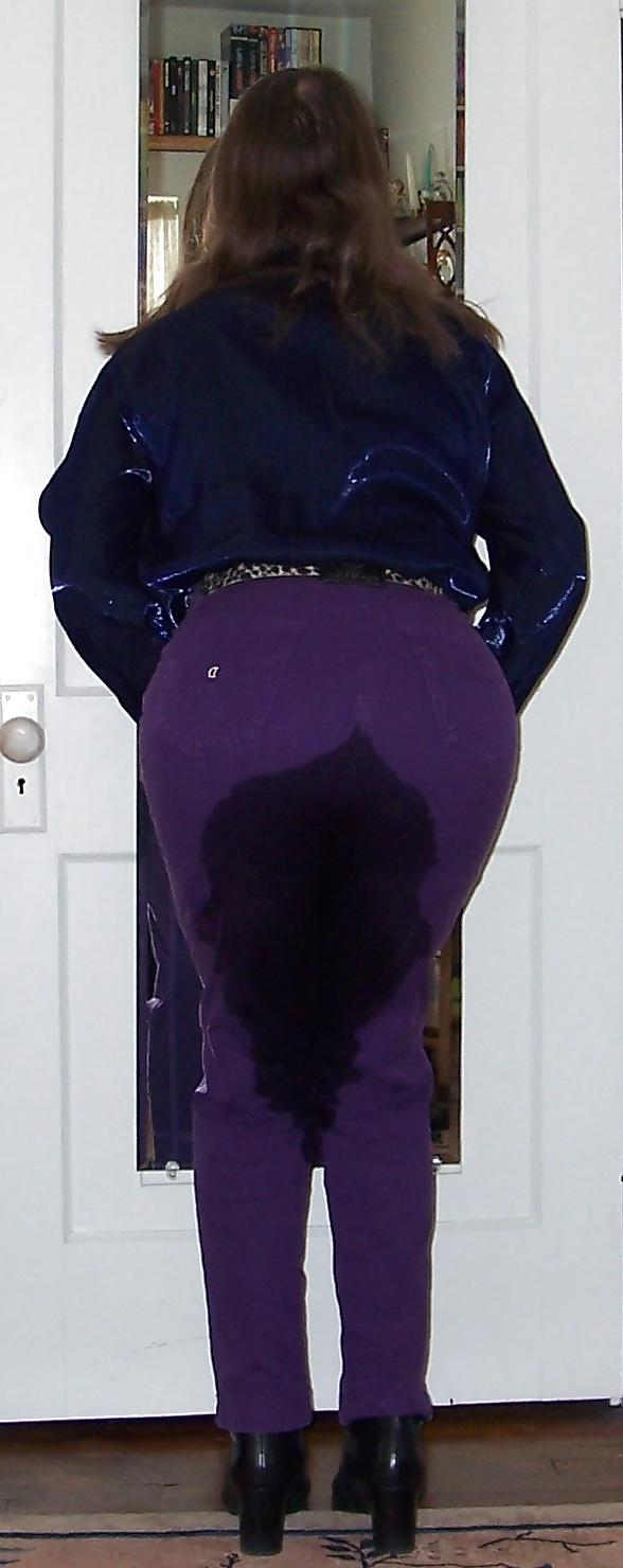 21P Crossdressing - My Purple Pants