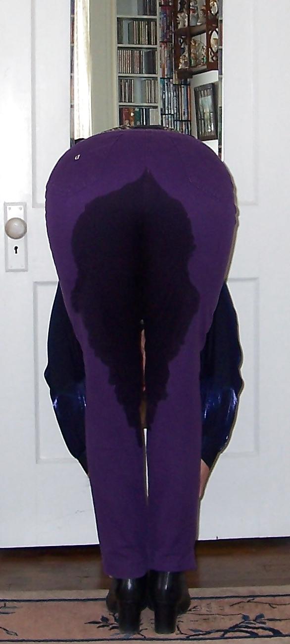 21P Crossdressing - My Purple Pants