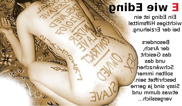 13P Sissy Captions German ABC Lexikon-Edition