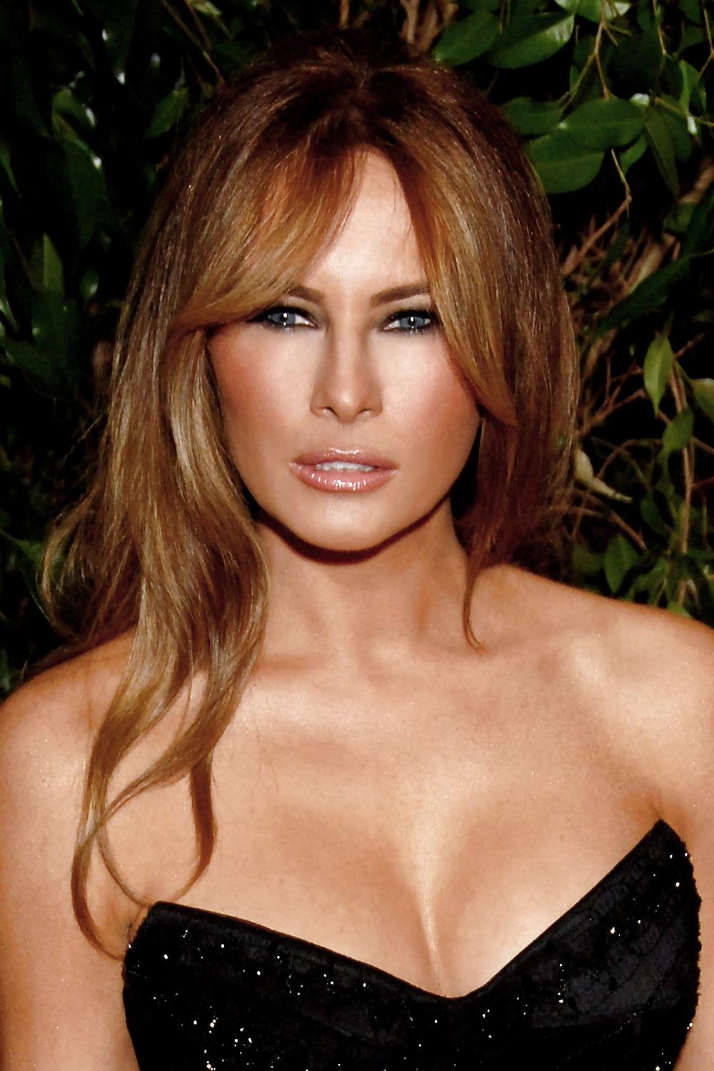 14P CumShoot Melania Trump Star MILF Celebrity