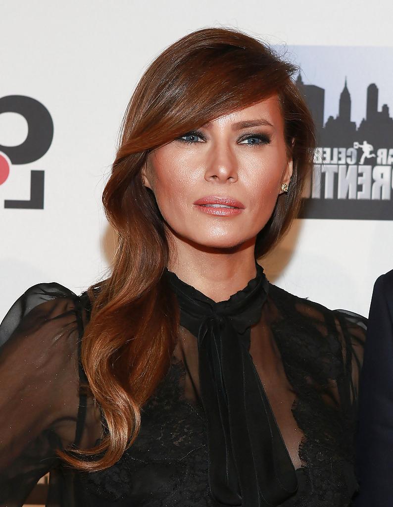 14P CumShoot Melania Trump Star MILF Celebrity