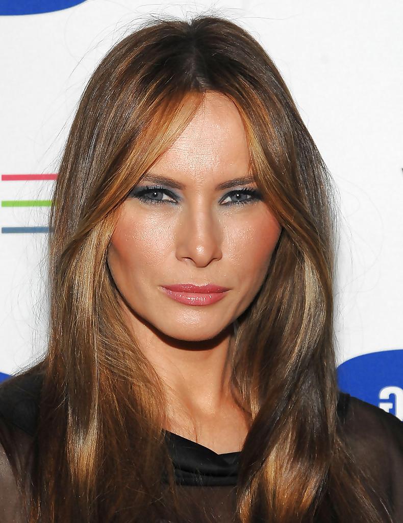 14P CumShoot Melania Trump Star MILF Celebrity