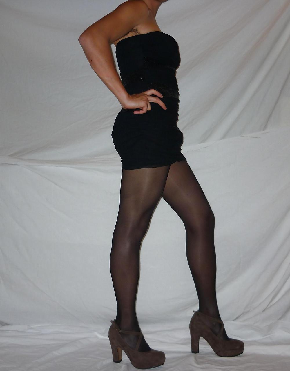 11P Pantyhose teen crossdresser