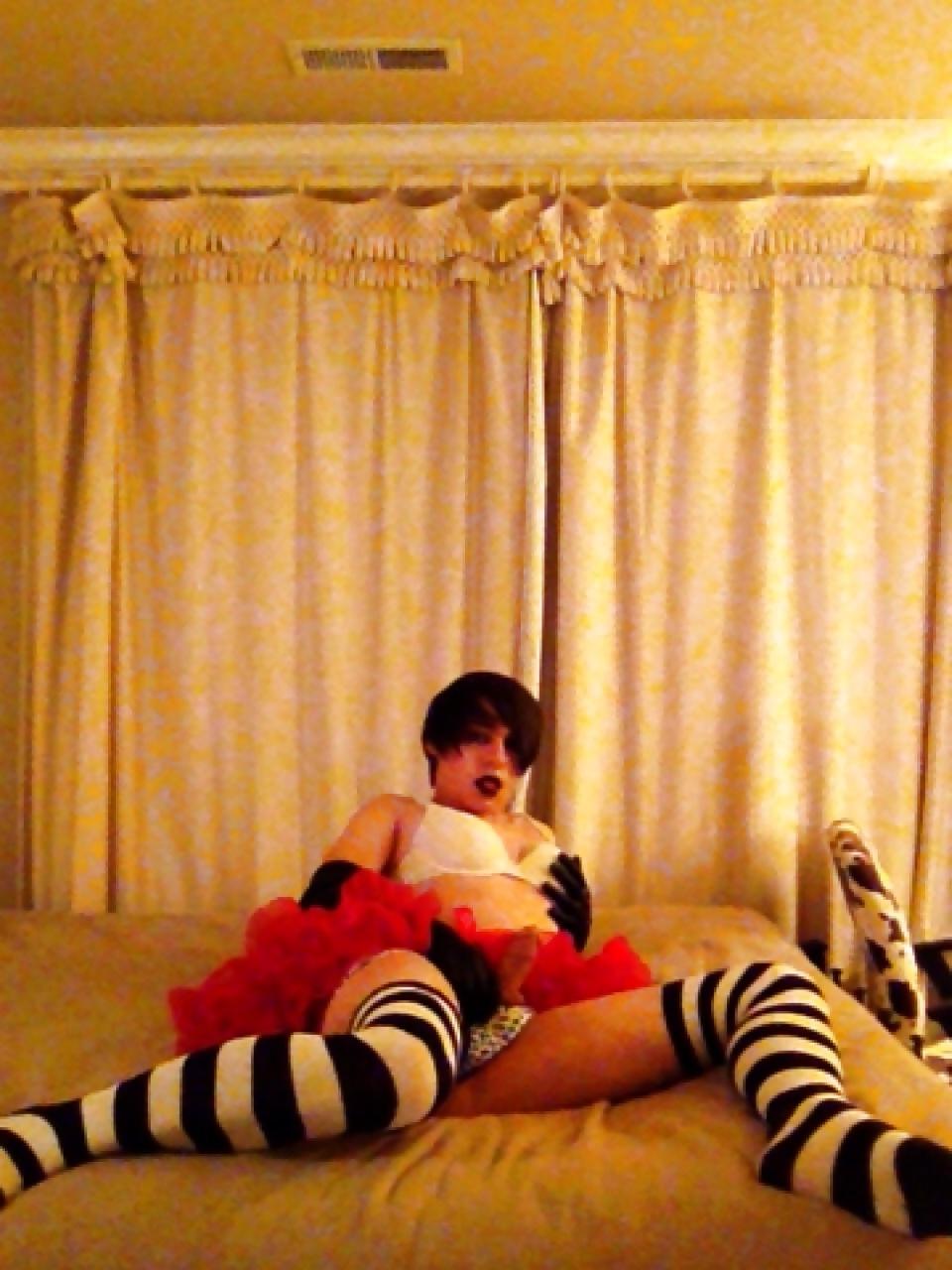 18P Crossdressing Sexy nurse and stripper