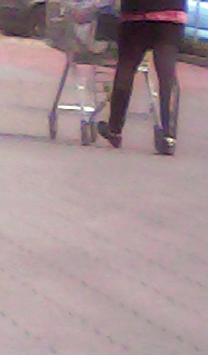 24P Spy at shopping