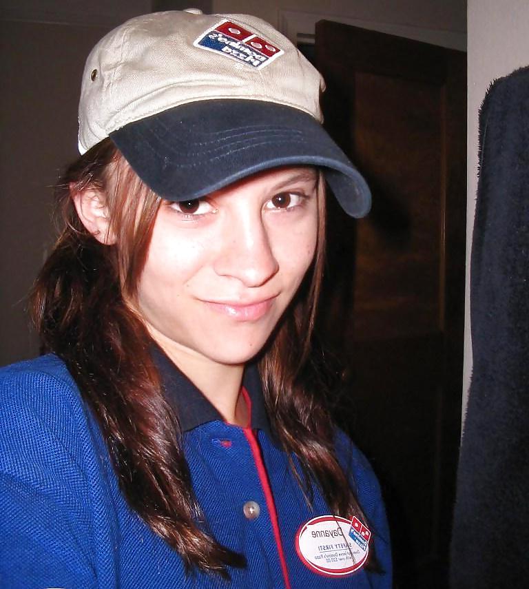 4P Dominos Pizza Girl