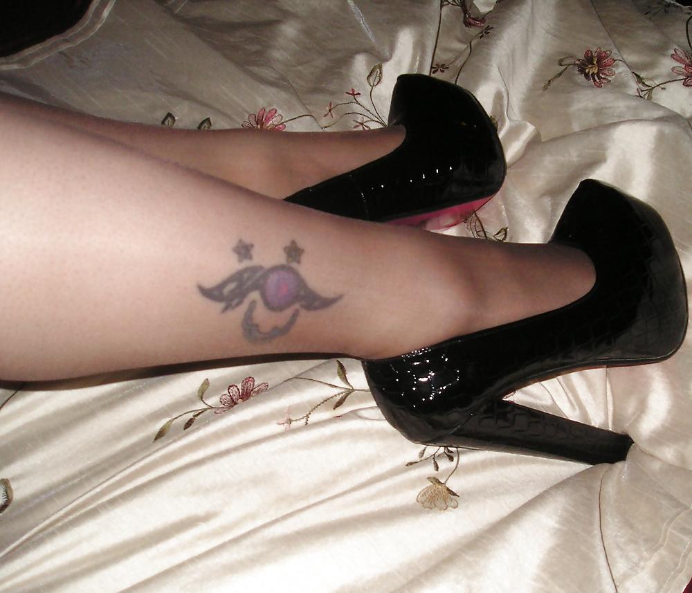 20P More of my girlfriends barely black stockings
