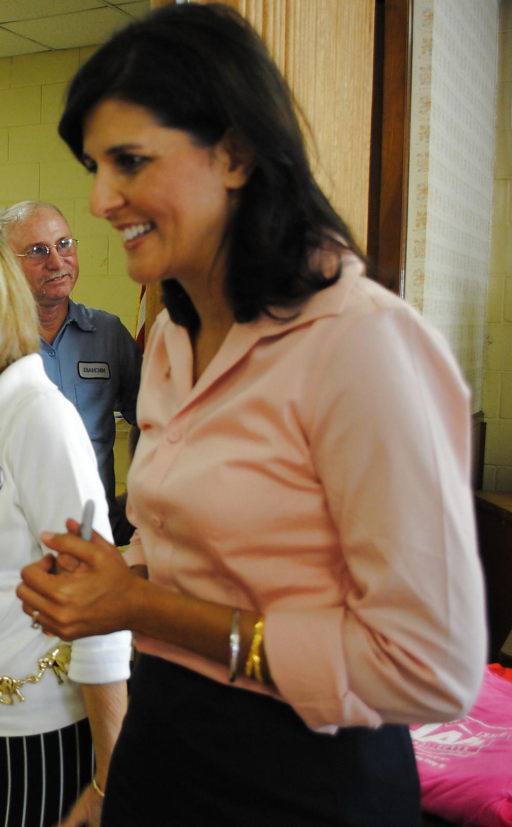 25P Love jerking off to conservative Nikki Haley