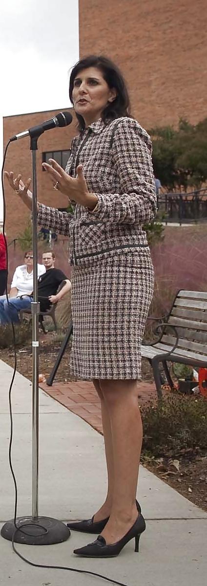 25P Love jerking off to conservative Nikki Haley