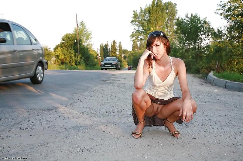 12P Nude on street,By Blondelover