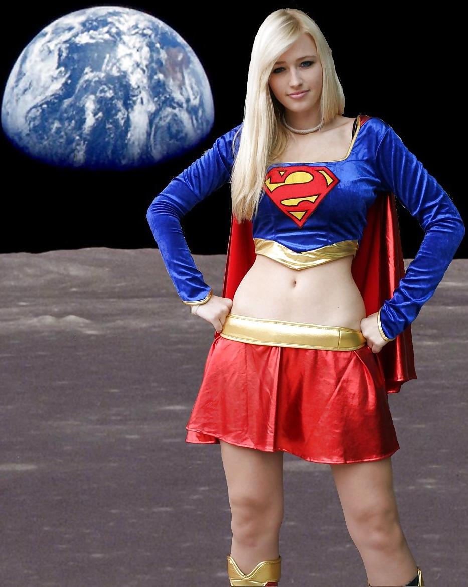 25P Supergirl  Power Girl Cosplay