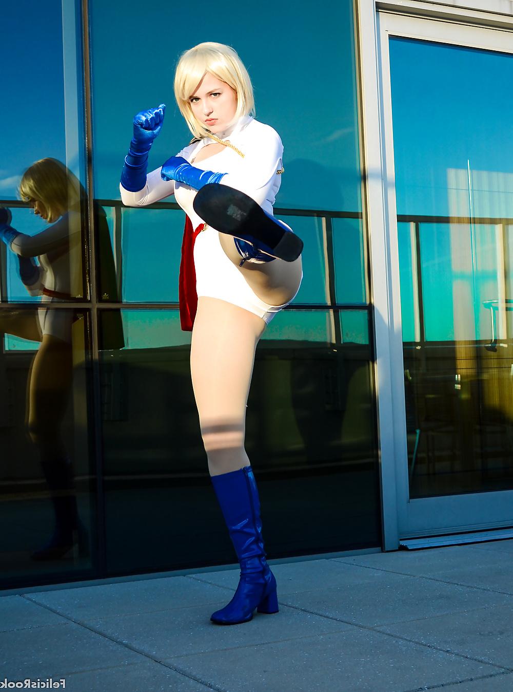 25P Supergirl  Power Girl Cosplay