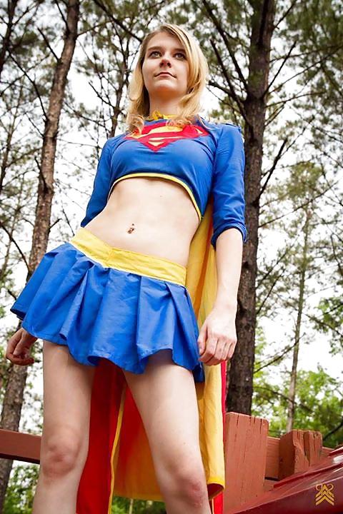 25P Supergirl  Power Girl Cosplay