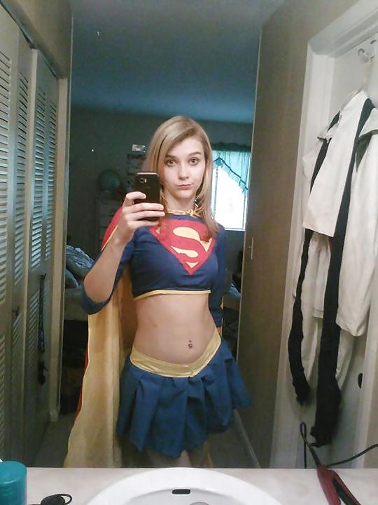 25P Supergirl  Power Girl Cosplay