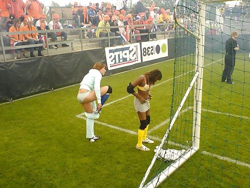25P Hot football girls - non nude