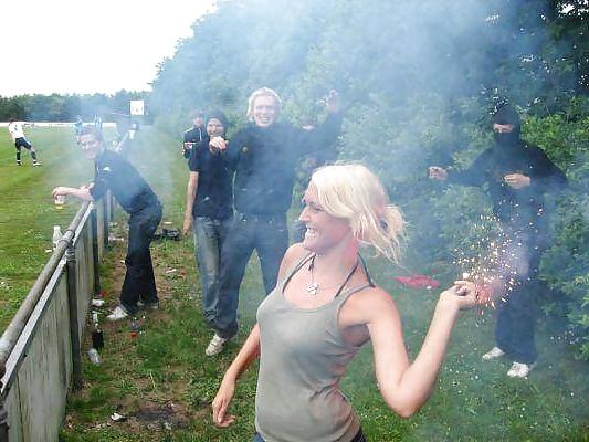 25P Hot football girls - non nude