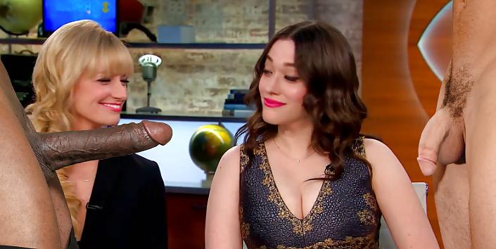 8P Kat Dennings Beth Behrs
