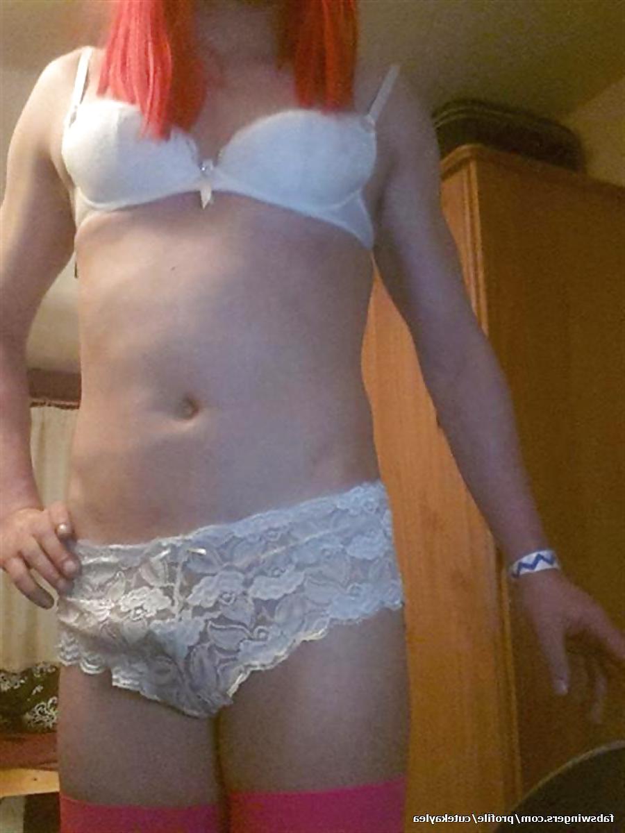 15P Me in lngerie crossdresser