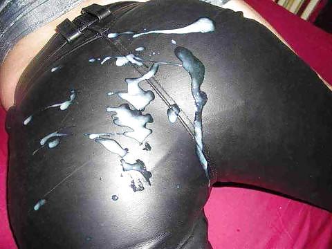 25P Cum on clothes