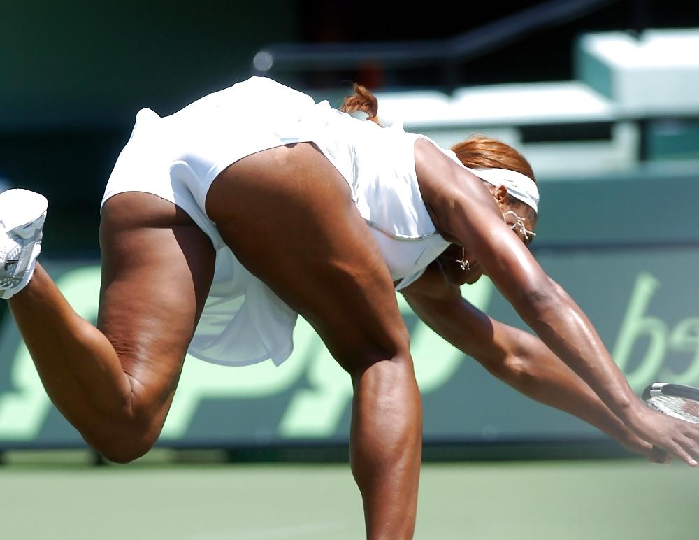25P Sport Booty #rec Serena Williams Ass & Tits Celebrities HQG2