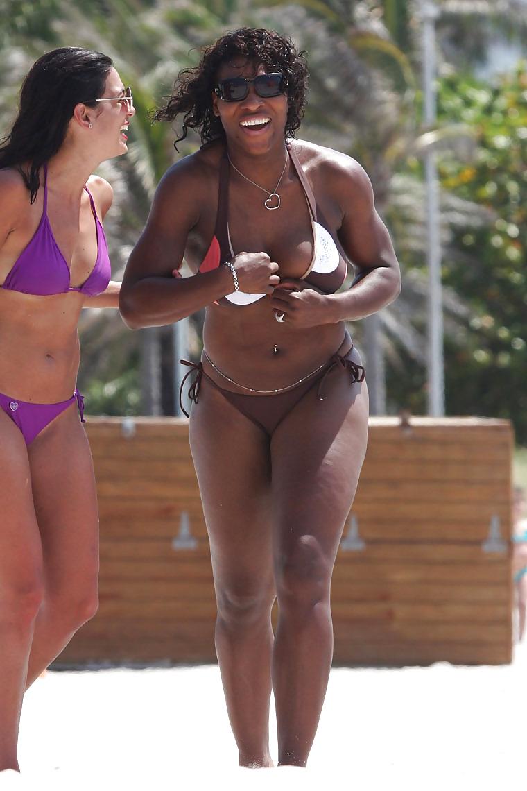 25P Sport Booty #rec Serena Williams Ass & Tits Celebrities HQG2