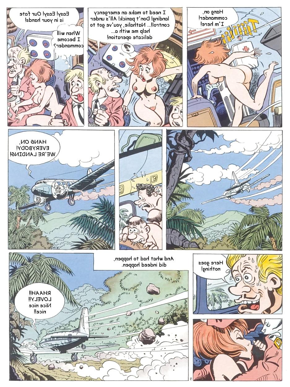 25P Nathalie - Strip Stewardess 