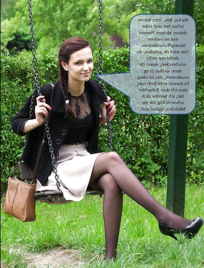 17P Deutsche Strumpfhosen Caps 6 - German Pantyhose Caps 6   