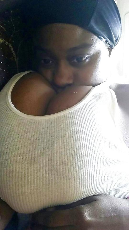 22P Extreme Macromastia Black Boobs 7