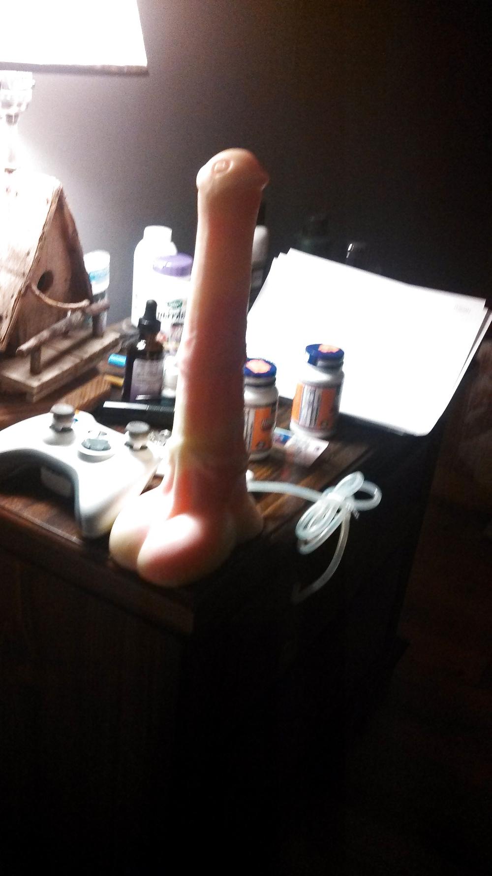 5P New squirting strap on from baddragon