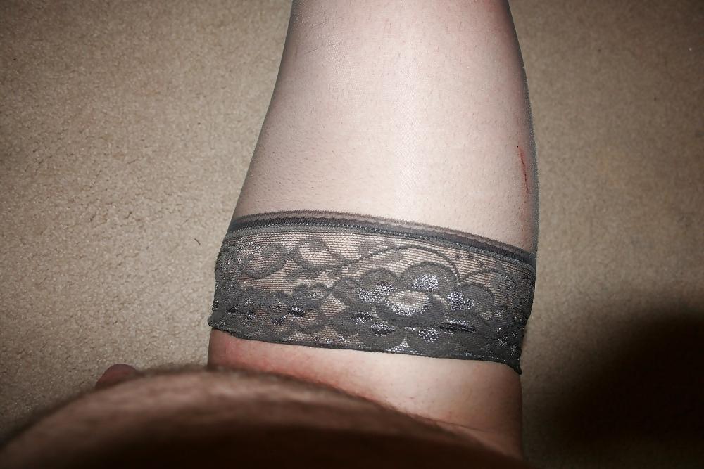 22P New Stockings & Sexy Heels