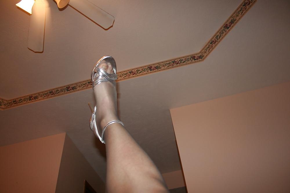 22P New Stockings & Sexy Heels